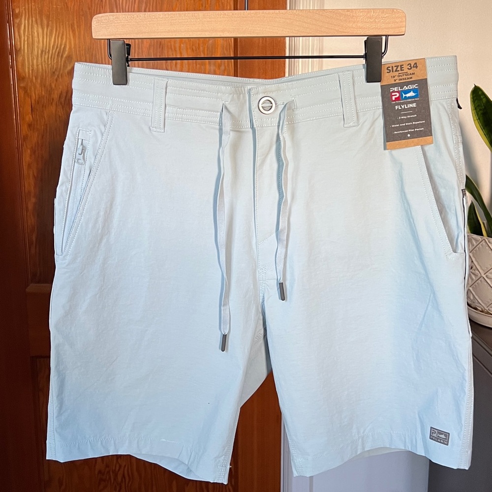 NWT Pelagic Men’s Flyline Drawstring Shorts